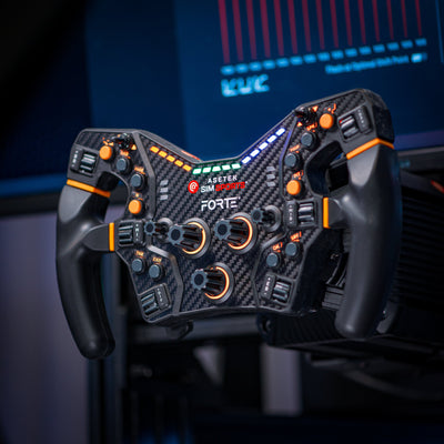 Asetek Forte Formula Steering Wheel Asetek SimSports