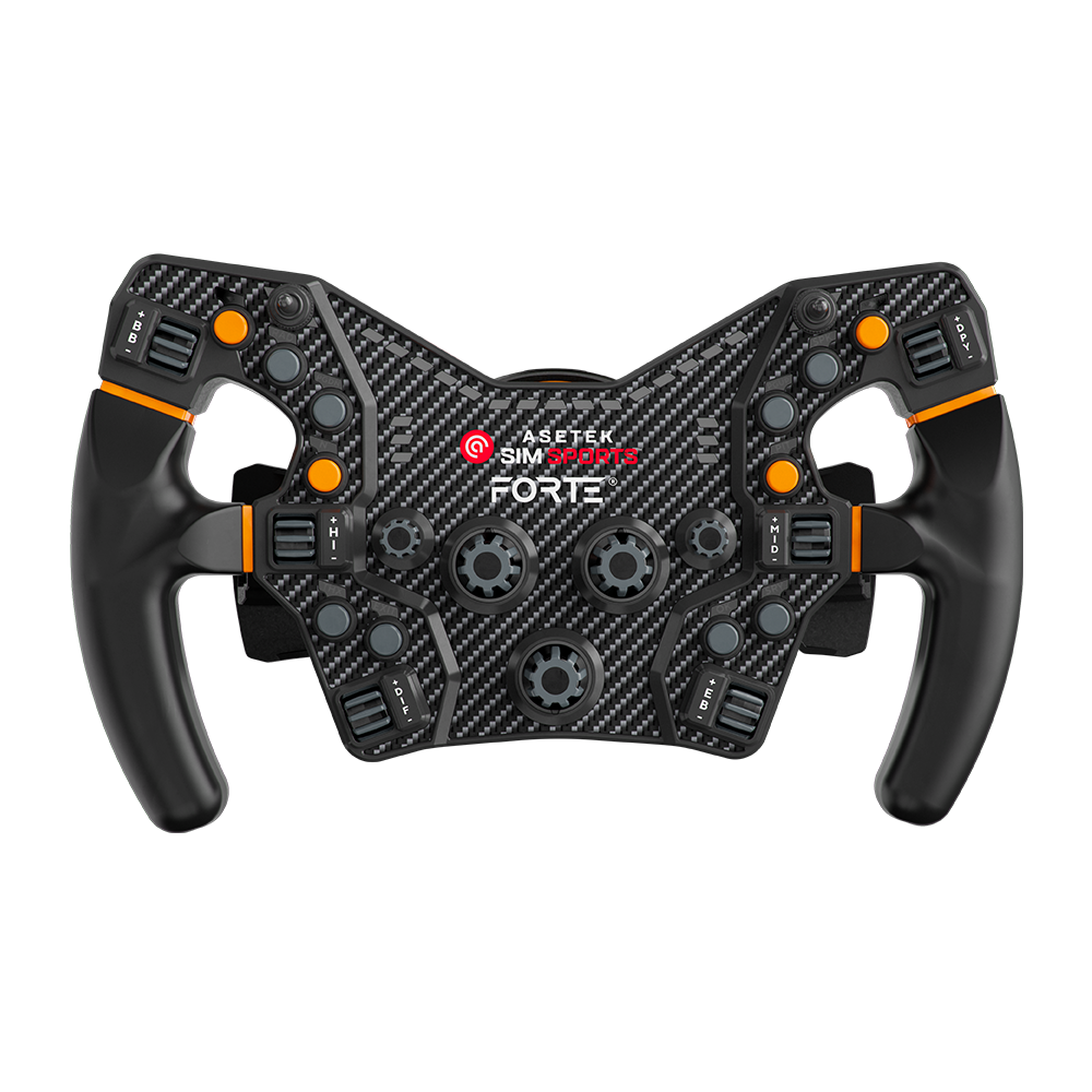 Asetek Forte Formula Steering Wheel Asetek SimSports