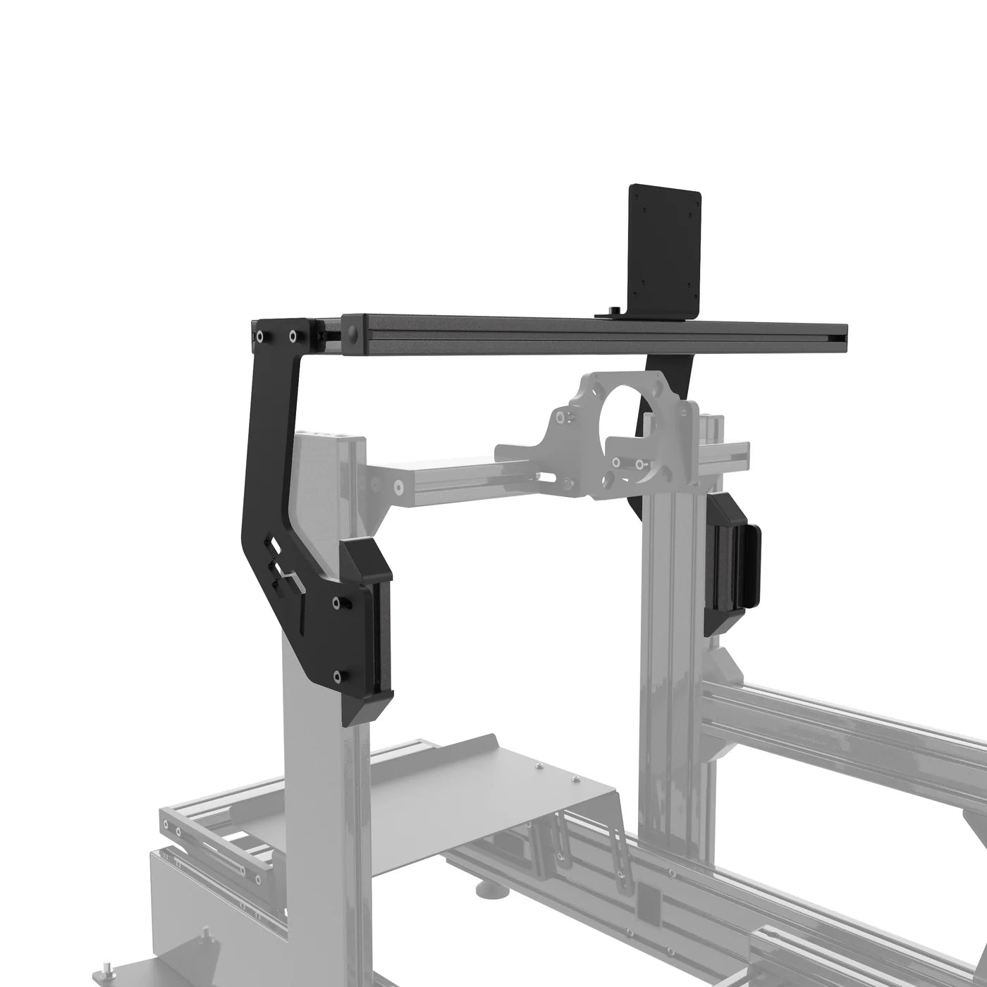 Advanced Integrated Single Monitor Stand Advanced Sim Racing