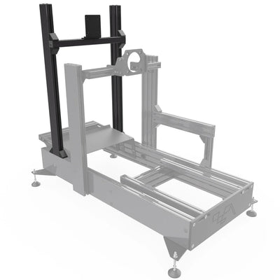 Integrated Single Monitor Stand Advanced Sim Racing