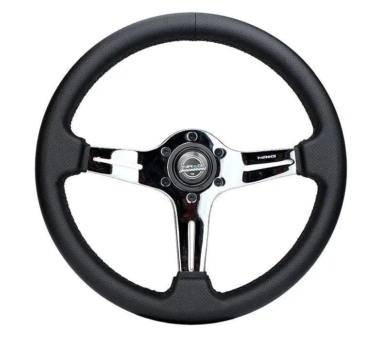 NRG Drift Steering Wheel Chrome - Blitz NRG