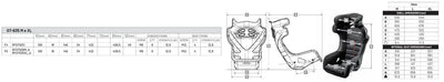 Sabelt GT-635 Ferrari Challenge Racing Seat RRG SimRacing