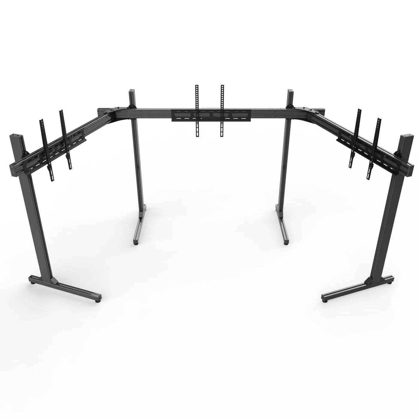 Freestanding Triple Monitor & TV Stand [Up to 65" Flat or 55" Curved] Advanced Sim Racing