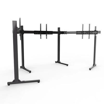 Freestanding Triple Monitor & TV Stand [Up to 65" Flat or 55" Curved] Advanced Sim Racing