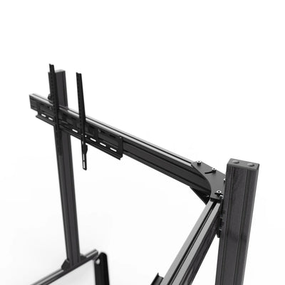 Freestanding Triple Monitor & TV Stand [Up to 65" Flat or 55" Curved] Advanced Sim Racing
