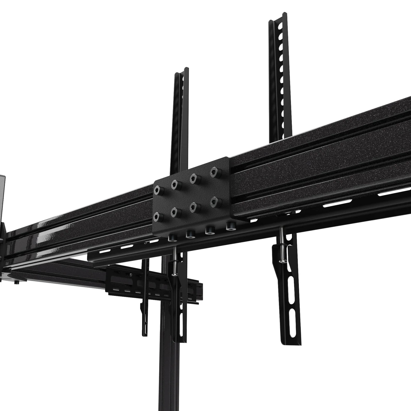 Freestanding Triple Monitor & TV Stand [Up to 65" Flat or 55" Curved] Advanced Sim Racing