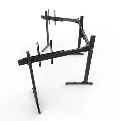 Freestanding Triple Monitor & TV Stand [Up to 65" Flat or 55" Curved] Advanced Sim Racing