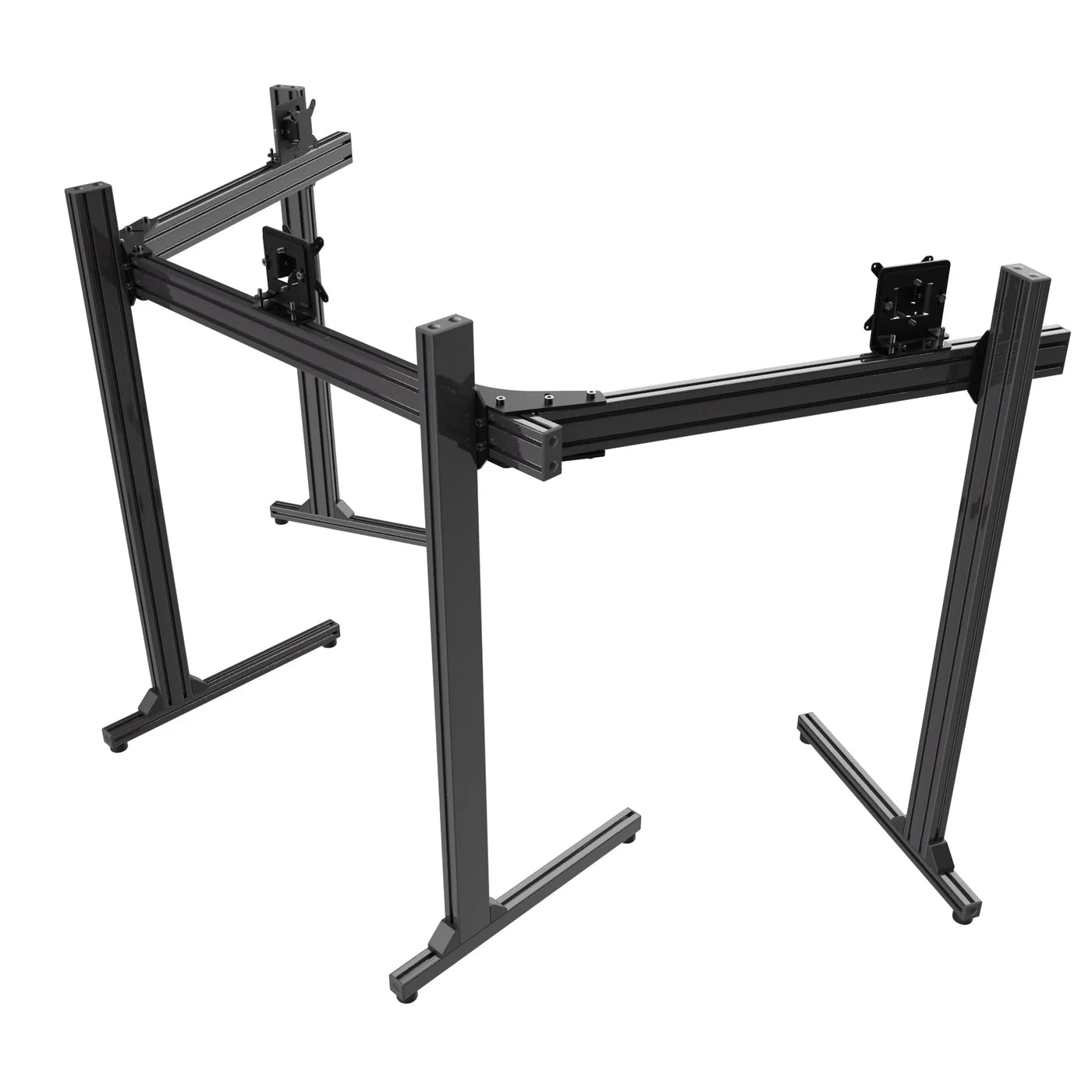 Freestanding Triple TV & Monitor Stand [Up to 50" TV or 45" Curved Ultrawide] Advanced Sim Racing