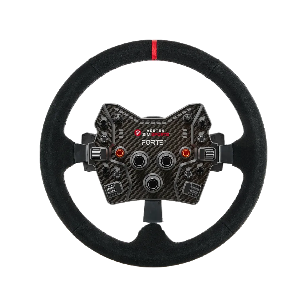 Asetek SimSports® Forte® GT Button Box (Black Aluminum) Asetek SimSports
